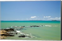 Australia, Emu Park, Churchill Lookout, Beach Fine Art Print