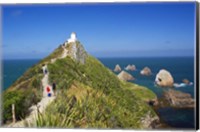 Lighthouse, Nugget Point, South Island, New Zealand Fine Art Print