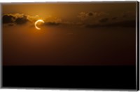 Annular Solar Eclipse in Clouds Fine Art Print