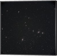 Markarian's Chain Galaxies Fine Art Print