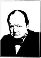 Sir Winston Churchill Fine Art Print