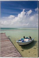 Bahamas, Eleuthera, Harbor Island, Dunmore, harbor Fine Art Print