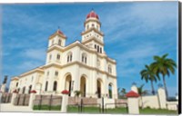 Santiago, Cuba, Basilica El Cabre, Church steeple Fine Art Print
