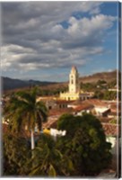Cuba, Sancti Spiritus, Trinidad, Town view  (vertical) Fine Art Print