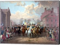 George Washington and His Men Fine Art Print
