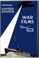 War Films Now Being Shown Fine Art Print