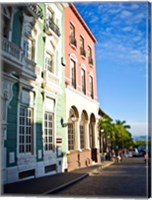 Typical Colonial Architecture, San Juan, Puerto Rico, Fine Art Print