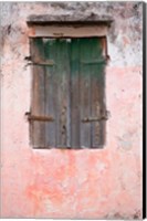 Exterior of Building, St Pierre, Martinique, French Antilles, West Indies Fine Art Print