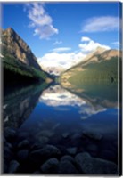 Victoria Glacier and Lake Louise, Banff National Park, Alberta, Canada Fine Art Print