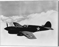 World War II  P-40 Fighter Plane Fine Art Print