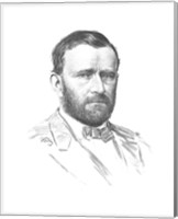 General Ulysses S Grant (vitage Civil War portrait) Fine Art Print