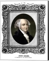 President John Adams (color portrait) Fine Art Print