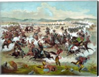 Battle of Little Bighorn Fine Art Print