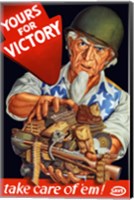 Yours For Victory Fine Art Print