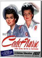 Be a Cadet Nurse Fine Art Print