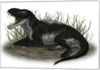 Pampaphoneus, a Genus of Dinocephalian Dinosaur Fine Art Print