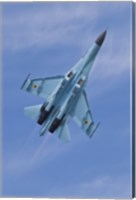 Ukrainian Air Force Su-27 Flanker Fine Art Print