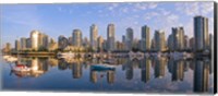 City Skyline, False Creek, Vancouver, British Columbia Fine Art Print