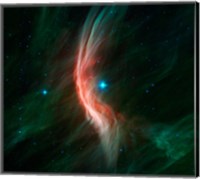 Stellar Winds Flowing out From the Giant star Zeta Ophiuchi Fine Art Print