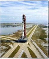 High Angle View  of the Apollo 14 Space Vehicle Fine Art Print