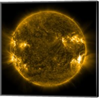 Solar Activity on the Sun Fine Art Print