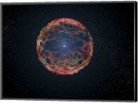 Artist's Impression of Supernova 1993J Fine Art Print