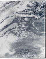Satellite View of Pacific Ocean Fine Art Print