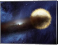 Illustration of a Bright Star called Epsilon Aurigae Fine Art Print