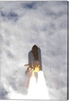 Space Shuttle Atlantis Lifts Off from Kennedy Space Center, Florida Fine Art Print