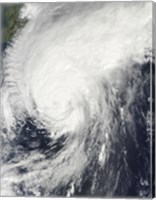 Typhoon Melor approaching Japan Fine Art Print