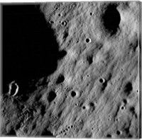 Cratered Regions near the Moon's Mare Nubium Region Fine Art Print