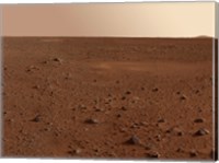 The Rocky Surface of Mars Fine Art Print