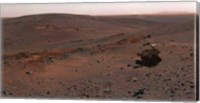 Mars Exploration Rover Spirit on the flank of Husband Hill Fine Art Print