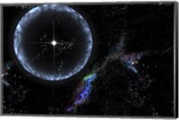 A Neutron Star SGR 1806-20 Producing a Gamma Ray Flare Fine Art Print