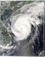 Typhoon Neoguri approaching China Fine Art Print