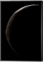 Saturn's Moon Lapetus Fine Art Print