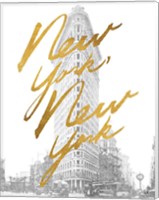 Gilded New York Fine Art Print