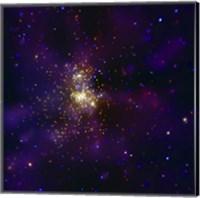 Westerlund 2, a Young Star Cluster Fine Art Print