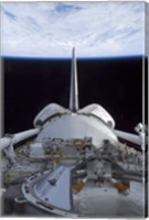 Space Shuttle Discovery's Cargo Bay Fine Art Print