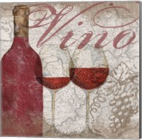 Vino and Vin I Fine Art Print
