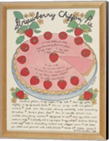 A Strawberry Chiffon Pie Fine Art Print