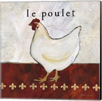 French Country Kitchen II (Le Poulet) Fine Art Print