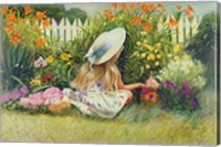 In Mother's Garden Fine Art Print