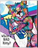 Bad Kitty Fine Art Print