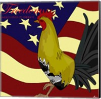 Rooster Freedom Fine Art Print