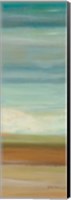 Turquoise Horizons Panel II Fine Art Print