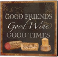 Wine Cork Sentiment III Fine Art Print