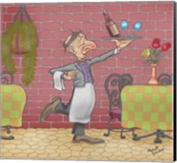 Wine Waiter Fine Art Print