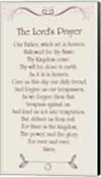 The Lord's Prayer - Floral Fine Art Print