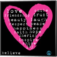 Love Words Fine Art Print